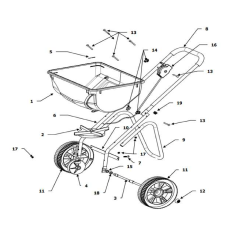 ORIGINAL MGF AGR2886 hopper | Newgardenstore.eu