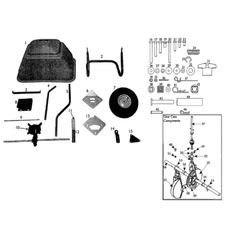Original MGF AGR4266G hook support | Newgardenstore.eu