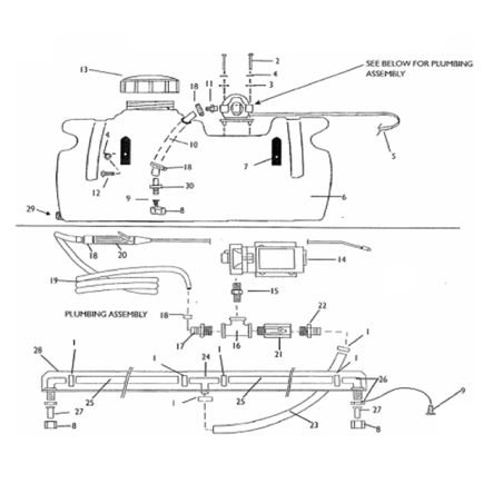 1/4 x 3/8 AGR3731 ORIGINAL MGF connector | Newgardenstore.eu