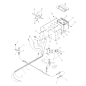 Supporto interruttore altezza taglio O0207-10610 ORIGINALE OREC