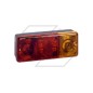 Right-hand side 3 4-function tail light for agricultural tractor