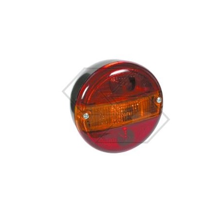 Luz trasera 3 luces izquierda 140x80mm para cabina de tractor agrícola A08129 | Newgardenstore.eu