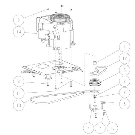 Porte-couteau de ceinture ORIGINAL OREC CMP O0207-41310 (Moteur) | Newgardenstore.eu