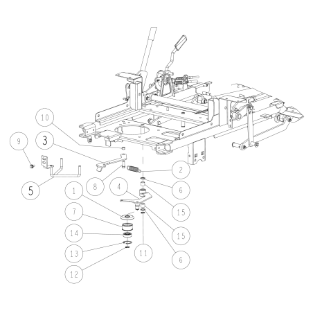 CMP Belt Support (Engine) O0322-41300 ORIGINAL OREC | Newgardenstore.eu