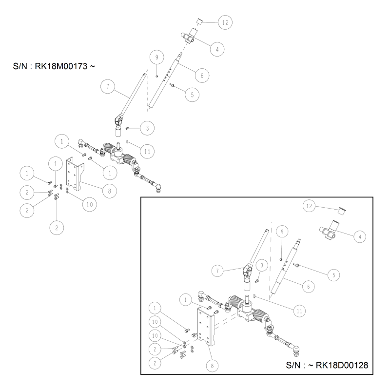 Boulon de réglage d'arbre supérieur ORIGINAL OREC O0348-14600
