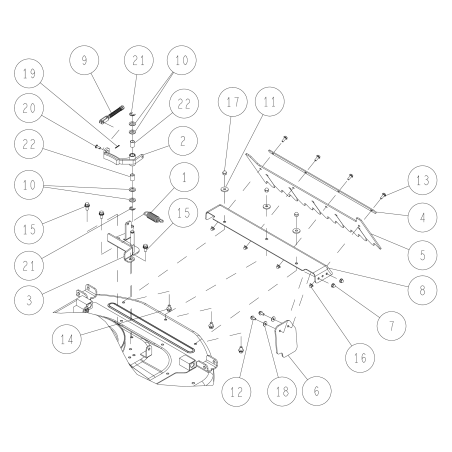 Protezione Posteriore O0322-50400 ORIGINALE OREC | Newgardenstore.eu