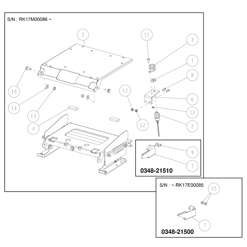 ORIGINAL OREC Clutch Override Support O0348-21510