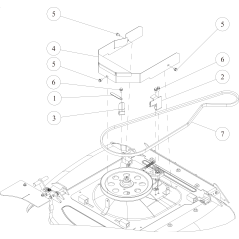 Support de ceinture gauche (gris métallisé) O0244-4240H ORIGINAL OREC | Newgardenstore.eu