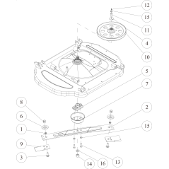 CMP Knife Pulley (Metallic Gray) O0312-5030H ORIGINAL OREC | Newgardenstore.eu