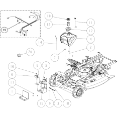 Battery Setting Stay O0244-60810 ORIGINAL OREC