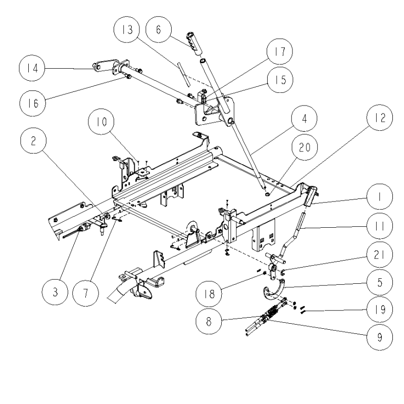 Telaio CMP(97FB) O0292-91100 ORIGINALE OREC