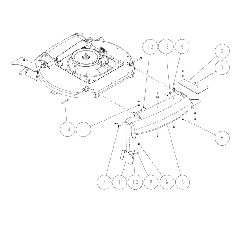 Protector de pie (delantero izquierdo) O0259-53200 ORIGINAL OREC