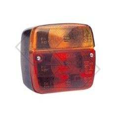 3-light rear light left 105x95x50mm for agricultural tractor cab