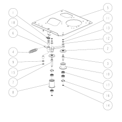 Messerspannrolle (B) O0259-40100 ORIGINAL OREC
