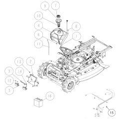 Batteria 12V CRFG22603 ORIGINALE OREC | Newgardenstore.eu
