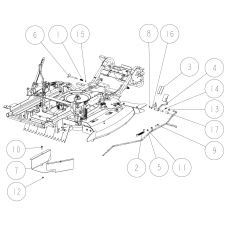 Tope de freno CMP (RM980F) O0227-11700 ORIGINAL OREC | Newgardenstore.eu