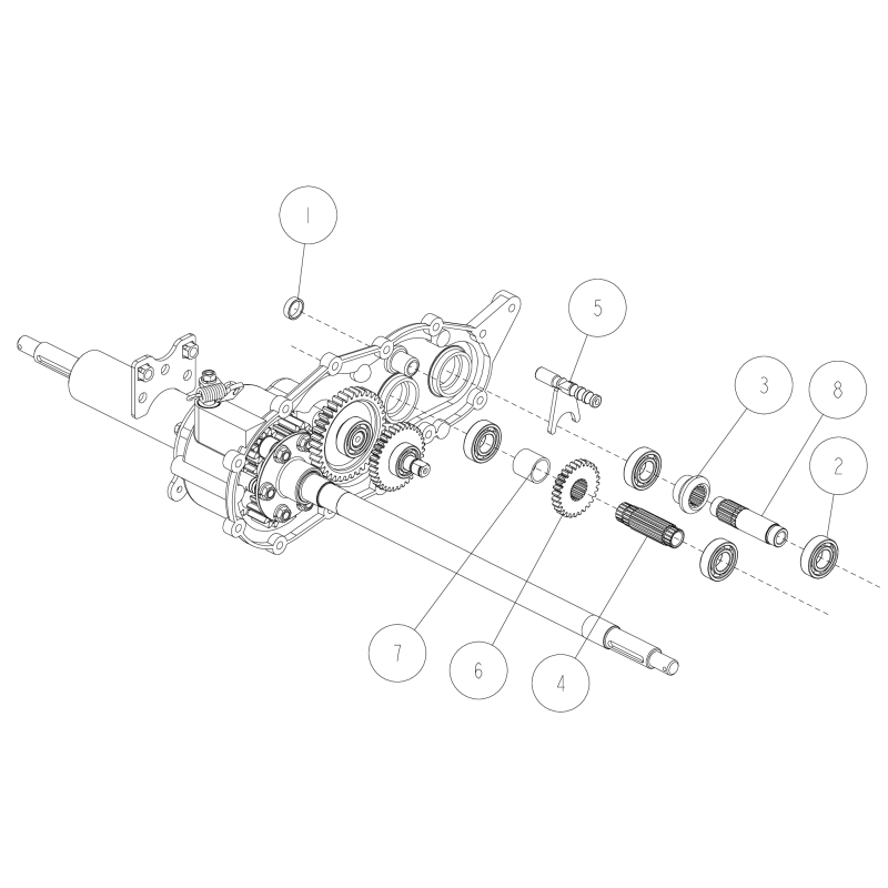 B-Achse O0227-00100 ORIGINAL OREC