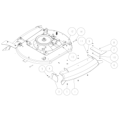 CMP Linke Seitenabdeckung (4WDEU) O0227-81600 ORIGINAL OREC | Newgardenstore.eu