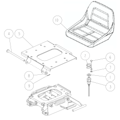 CMP Sitzempfänger (4WD Tel) O0292-80600 ORIGINAL OREC