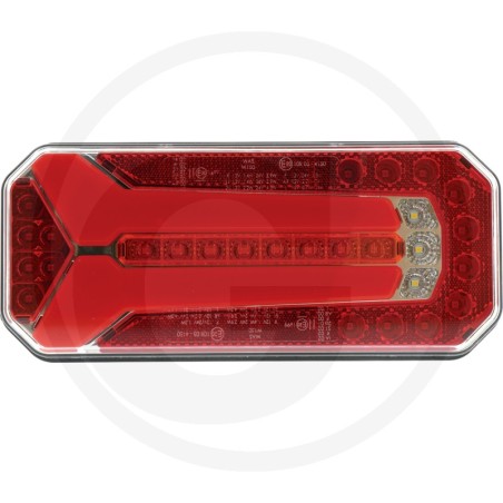 LED rear light with dynamic flashing function | Newgardenstore.eu