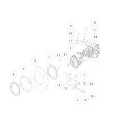 CMP Axle Dust Cover (Metallic Gray) O0227-3260H ORIGINAL OREC | Newgardenstore.eu