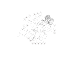 Wheel fork O0010-30100 ORIGINAL OREC | Newgardenstore.eu