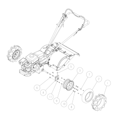 Boss de roue O80-1260-414-00 ORIGINAL OREC