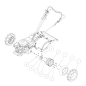 Boss de roue O80-1260-414-00 ORIGINAL OREC