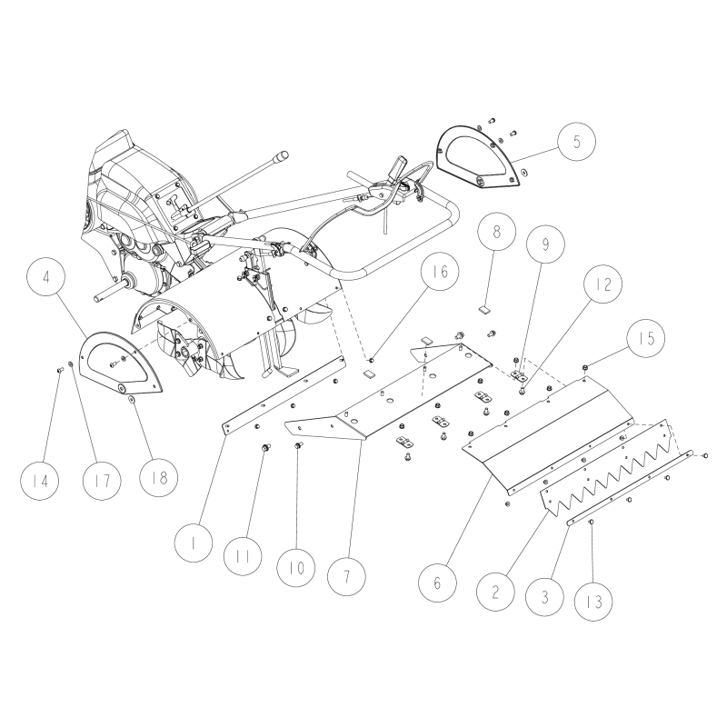 Side cover (R) O0016-60700 ORIGINAL OREC