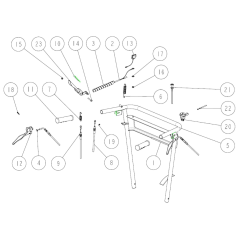 Dado esagonale (3 tipi) M8 O89-1613-080042 ORIGINALE OREC