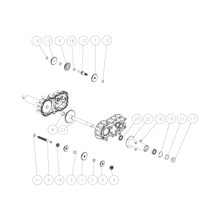 3rd Shaft Gear 32T O0913-01500 ORIGINALE OREC | Newgardenstore.eu