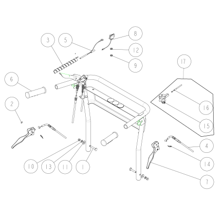CÂBLE D'ACCÉLÉRATEUR ORIGINAL OREC O0914-75110 | Newgardenstore.eu