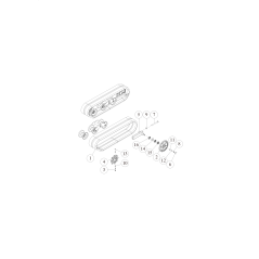 Axe de roue 10*50 O0282-31300 ORIGINAL OREC | Newgardenstore.eu