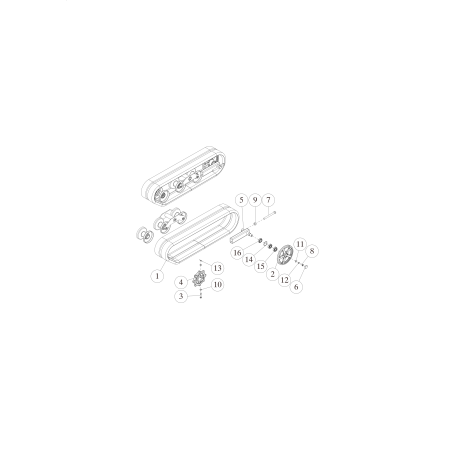 Achsbolzen 10*50 O0282-31300 ORIGINAL OREC | Newgardenstore.eu