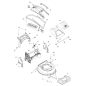 INDICATORE, Sacco pieno ZS703684 ORIGINALE SNAPPER