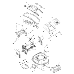 LID, Mulching ZS704792 ORIGINAL SNAPPER