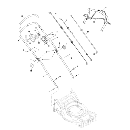 CAVO, Unità ZS704719 ORIGINALE SNAPPER | Newgardenstore.eu