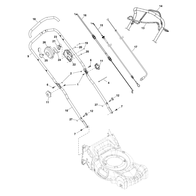 ORIGINAL SNAPPER ZS84002581 WING KNOB