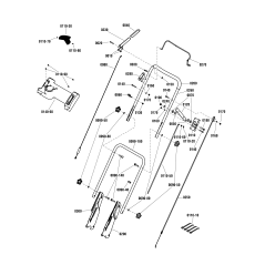 SUPPORT, Montage sur panneau, Noir ZS7106274BMYP ORIGINAL SNAPPER | Newgardenstore.eu