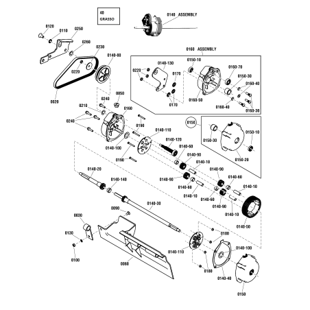 ASSEMBLY, Transmission, 21P ZS7053943YP ORIGINAL SNAPPER | Newgardenstore.eu