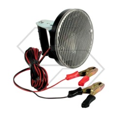 Faretto di emergenza 12 VOLT con lampada e presa di corrente NEWGARDENSTORE