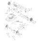 WHEEL, Rear, 8" ZS701260 ORIGINAL SNAPPER