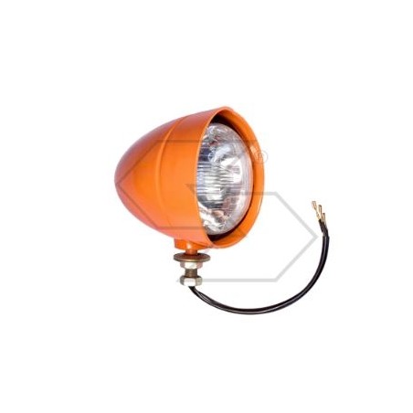 Three-light headlight right for agricultural tractor Ø 140 mm | Newgardenstore.eu