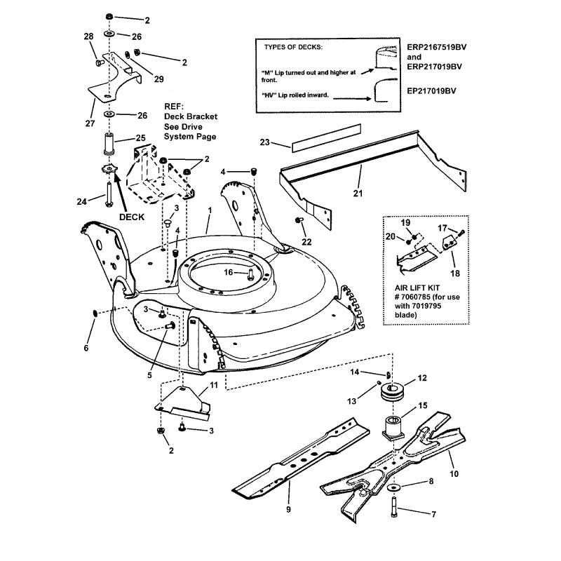 * DADO, 5/16-18 Flange Lock YZ ZS7091601 ORIGINALE SNAPPER