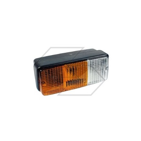 Faro delantero 2 luces 160x70mm NEWGARDENSTORE cabina de tractor agrícola A08114 | Newgardenstore.eu