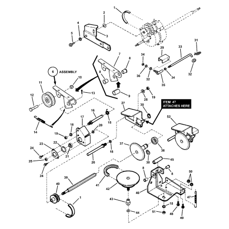 Ressort de tension - Torsion ZS7012126 ORIGINAL SNAPPER | Newgardenstore.eu