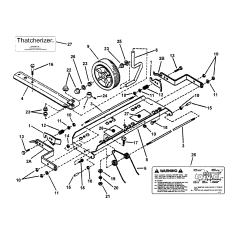 TUERCA, 5/16-18 hexagonal, GR 5 ZS7091511 ORIGINAL SNAPPER | Newgardenstore.eu