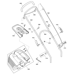POIGNÉE, Inférieure ZS884013YP ORIGINAL SNAPPER | Newgardenstore.eu