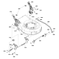 SUPPORT DE PORTÉE, RH ZS703617 ORIGINAL SNAPPER