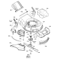 ASSEMBLAGGIO DEL PONTE, Rosso ZS703773 ORIGINALE SNAPPER